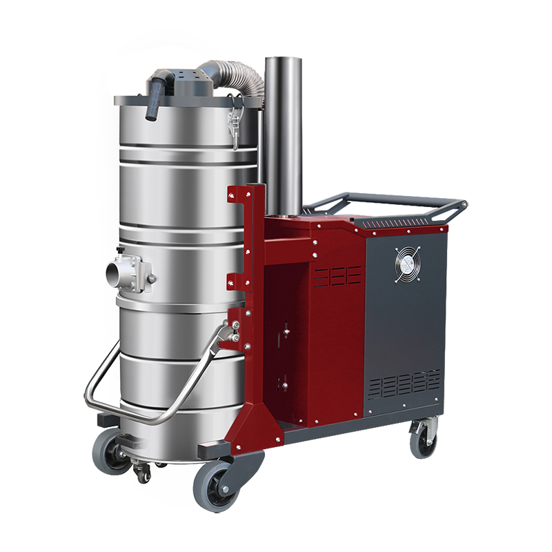 来宾坦洁380V 双桶手动反吹工业吸尘器X8系列